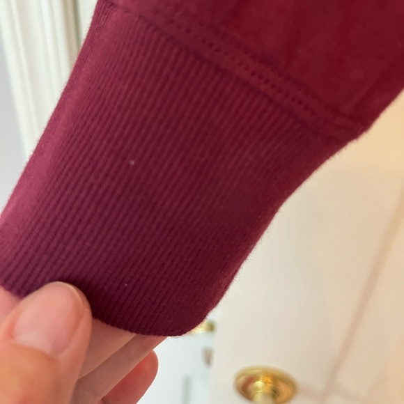 Johnny Was Vixie Raglan Top in Merlot, size medium, new with tags - Picture 3 of 5